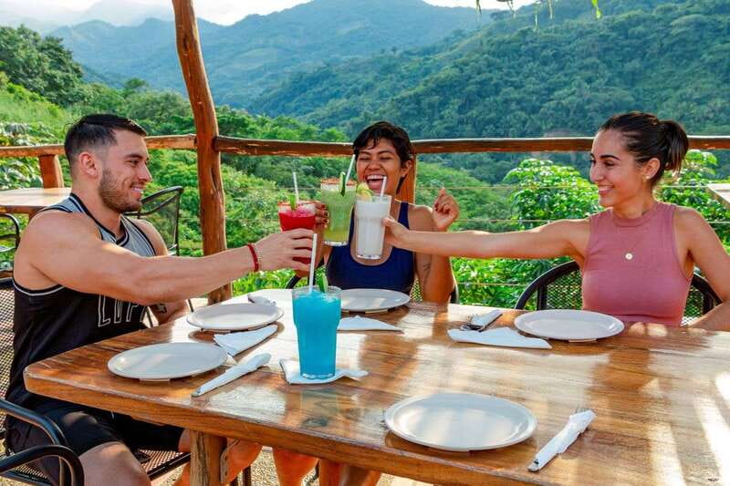 From Puerto Vallarta & Nuevo Vallarta: Canopy Zipline Tour - Hike among the trees, then a mule at the mountain top