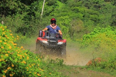 Private ATV tour with waterfall and Tequila tasting - Coyote Viewpoint Break: where the photos start before the dust