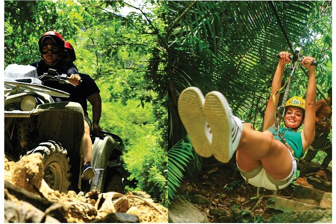 Puerto Vallarta ATV ZIP LINE Combo Adventure - Zona Romántica pickup and the 12:10 pm start