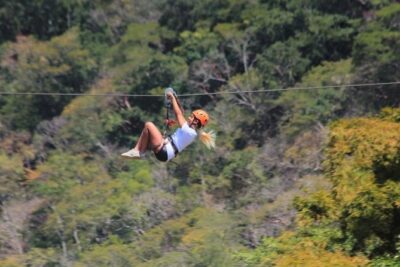 Puerto Vallarta's Best Canopy Zipline + Jorullo Bridge walk! - Getting there: pickup in Zona Hotelera Norte and the ride to the park