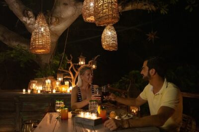 Rhythms of the night, Sunset Cruise, Candlelit Dinner & Alma Show - The Candlelit Beach Buffet: Music, Open Bar, and Food Reality